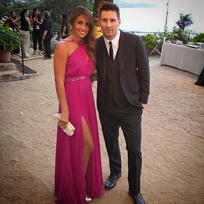 Messi i jego piękna partnerka