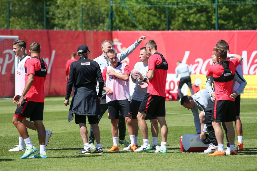 Pilka nozna. Reprezentacja Polski. Zgrupowanie w Juracie. Trening. 23.05.2018