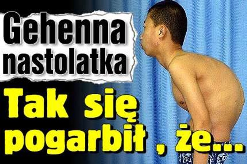 Gehenna nastolatka. Tak się pogarbił , że...