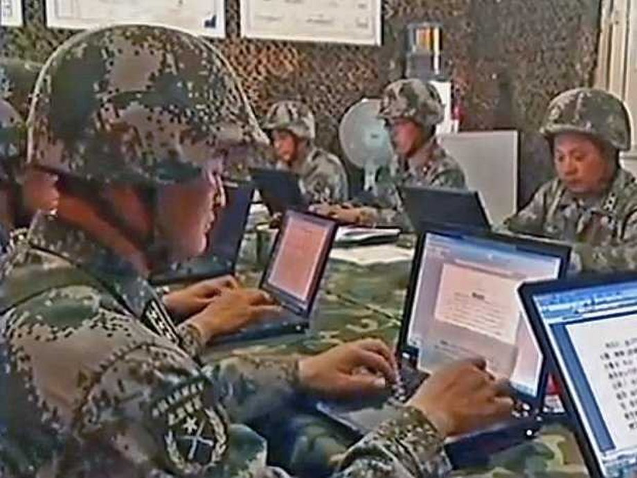 Chińscy hakerzy pracujący dla wojska