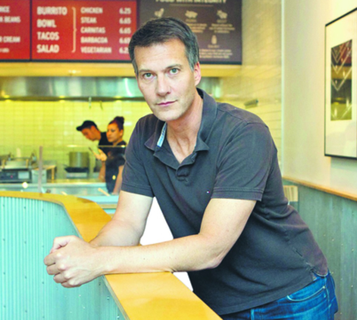 Mark Crumpacker, szef marketingu sieci Chipotle
