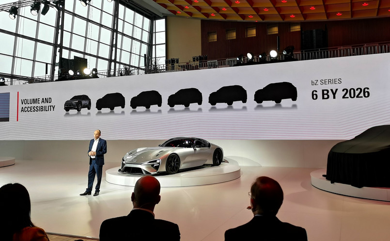 Toyota do 2026 roku zaoferuje sześć samochodów elektrycznych