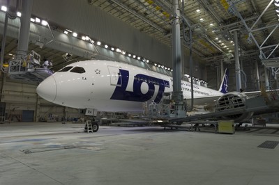 Boeing 787 Dreamliner już w barwach PLL LOT