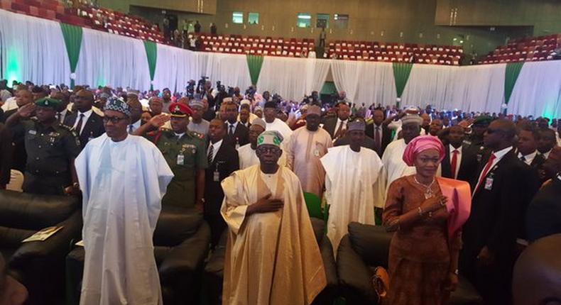 Guests at the 8th Annual Bola Tinubu Colloquium in Abuja on March 29, 2016.