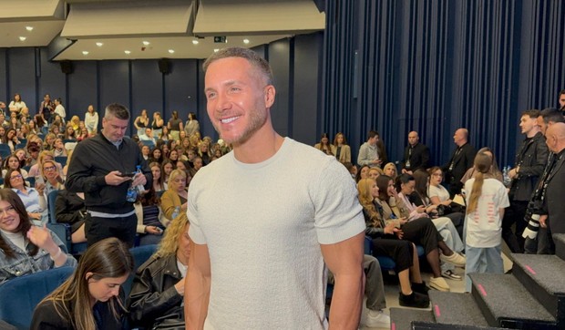 Saša Kovačević na koncertu Jakova Jozinovića