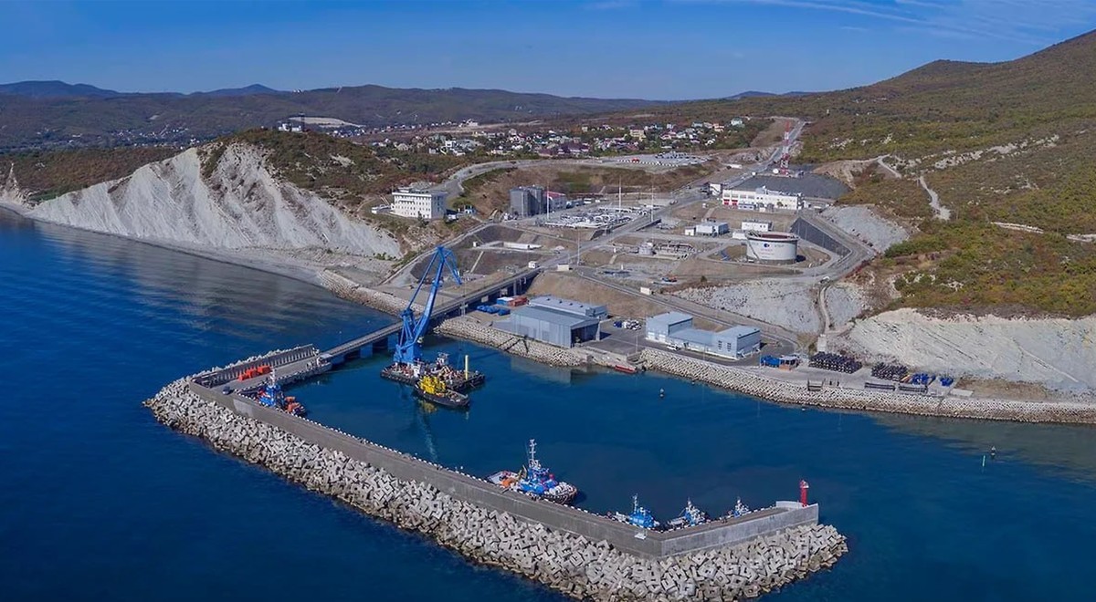 Miejsce ataku Ukrainy