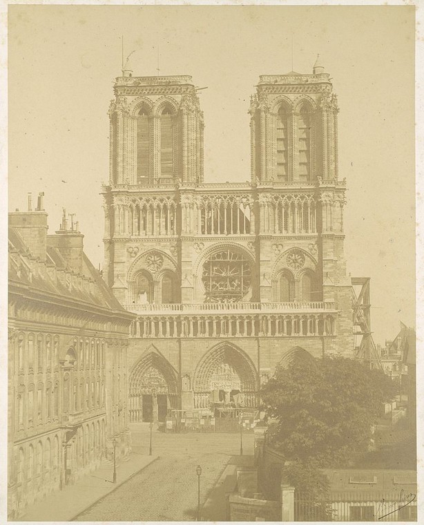 Notre Dame, Paris, 1850s