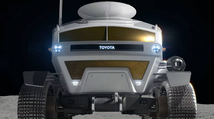 A Toyota a japán űrügynökséggel (JAXA) együttműködve egy olyan járművön dolgozik, amely a Hold felszínének felfedezésére szolgál / Fotó: Toyota