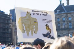 Walcząc na salwy śmiechu. Memy i rysunki nie obalą Putina, ale uderzają w wizerunek Rosji