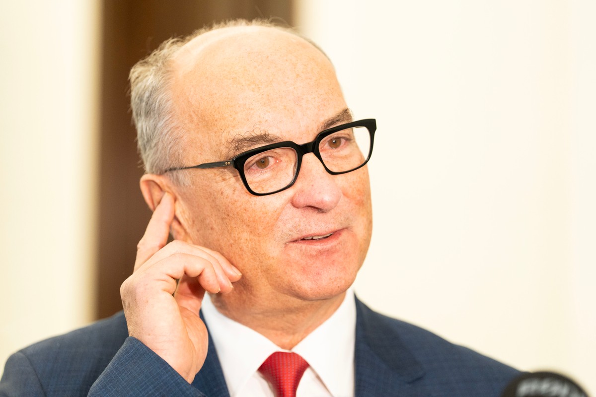 Warszawa 12.02.2026 Konferencja Prasowa Marszałek Sejmu Włodzimierz Czarzasty. Fot. Wojtek Górski