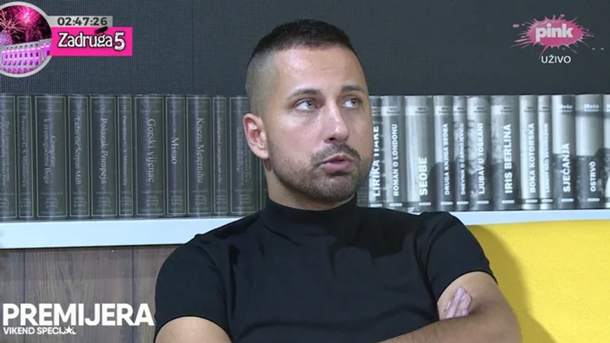 Marko Đedović (Foto: Screenshot TV Pink)