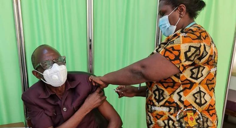 Photos: General Mosquito takes COVID-19 vaccine