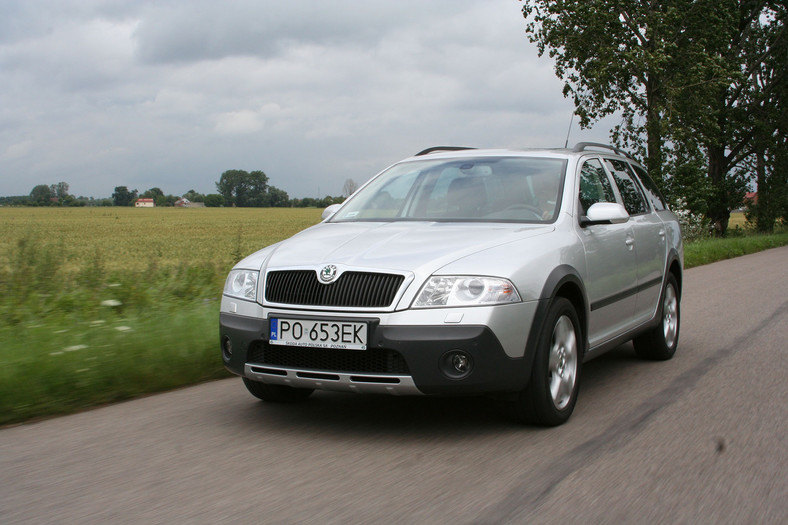 Skoda Octavia II Scout - lata produkcji 2007-12, cena 23 600 zł