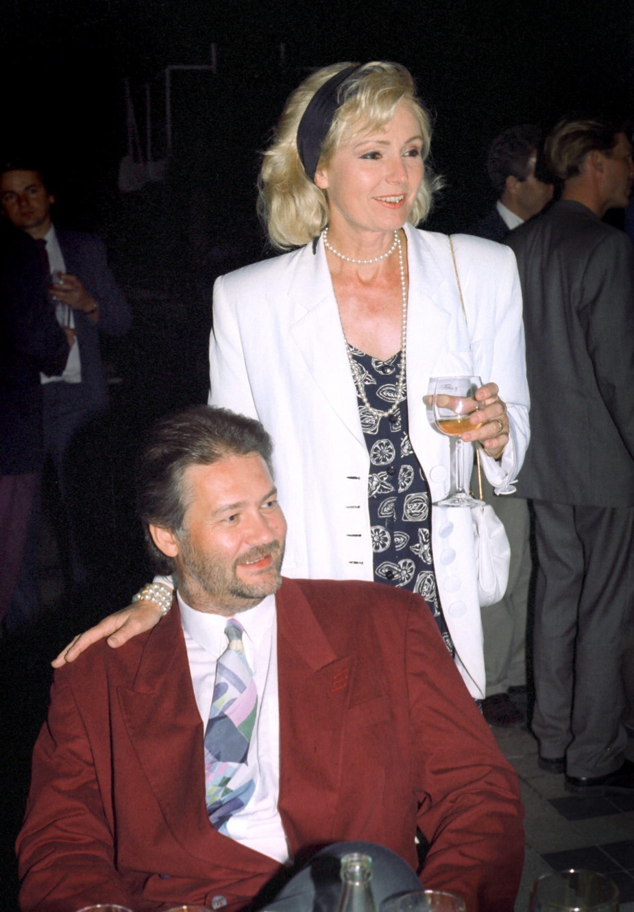 Helena Vondráčková z pierwszym mężem Helmutem Sickelem w 1993 r. 