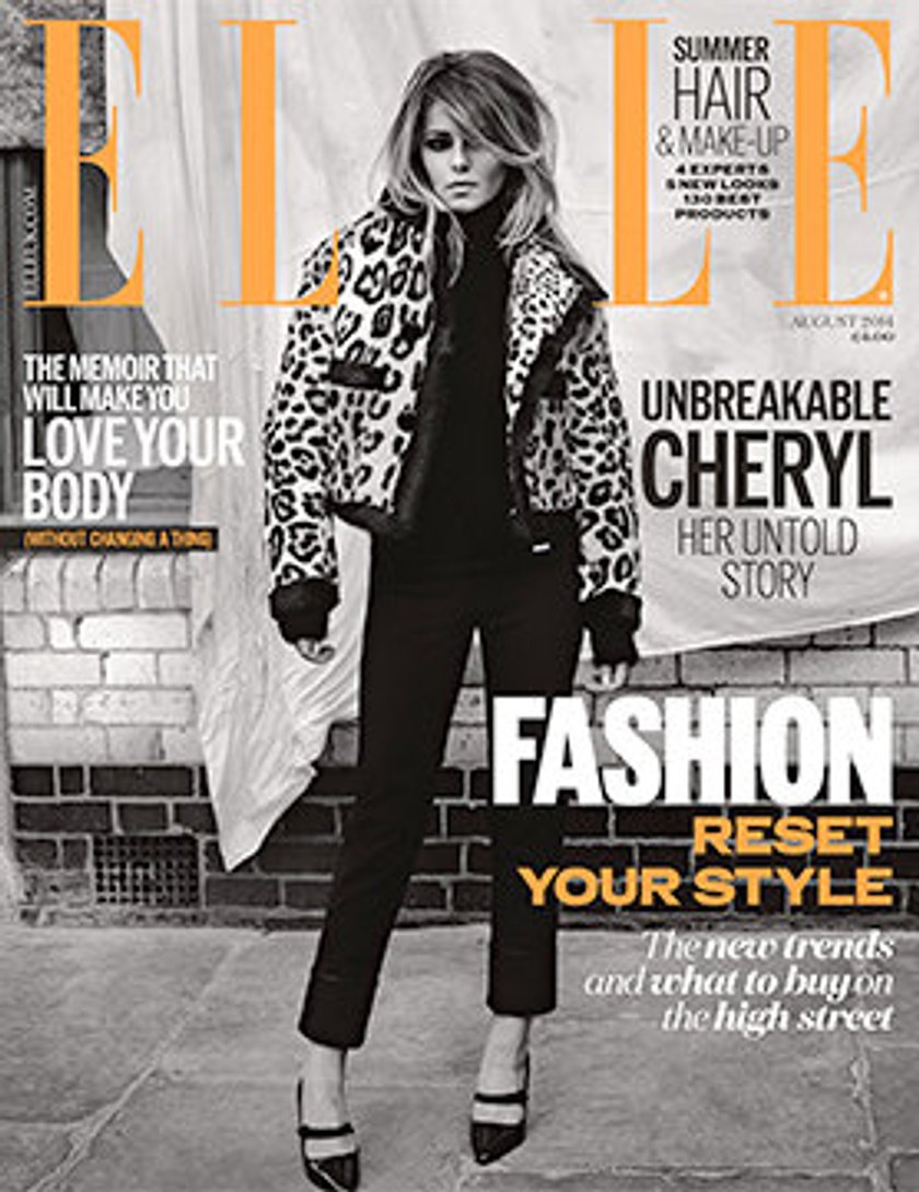 Cheryl Cole dla brytyjskiego 'Elle"