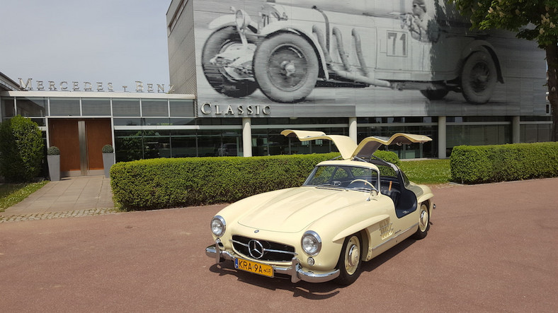 Mille Miglia 2016 – Mercedes Gullwing z Polski