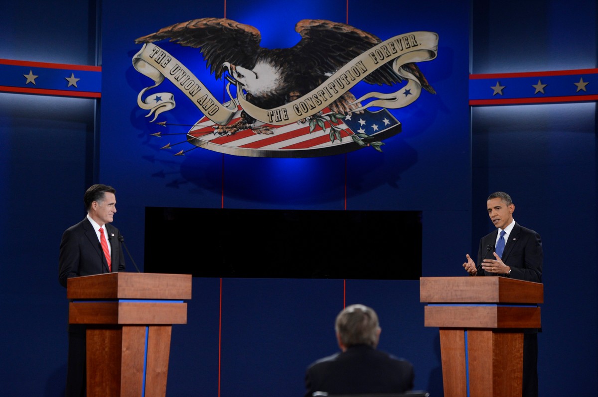 Mitt Romney i Barack Obama