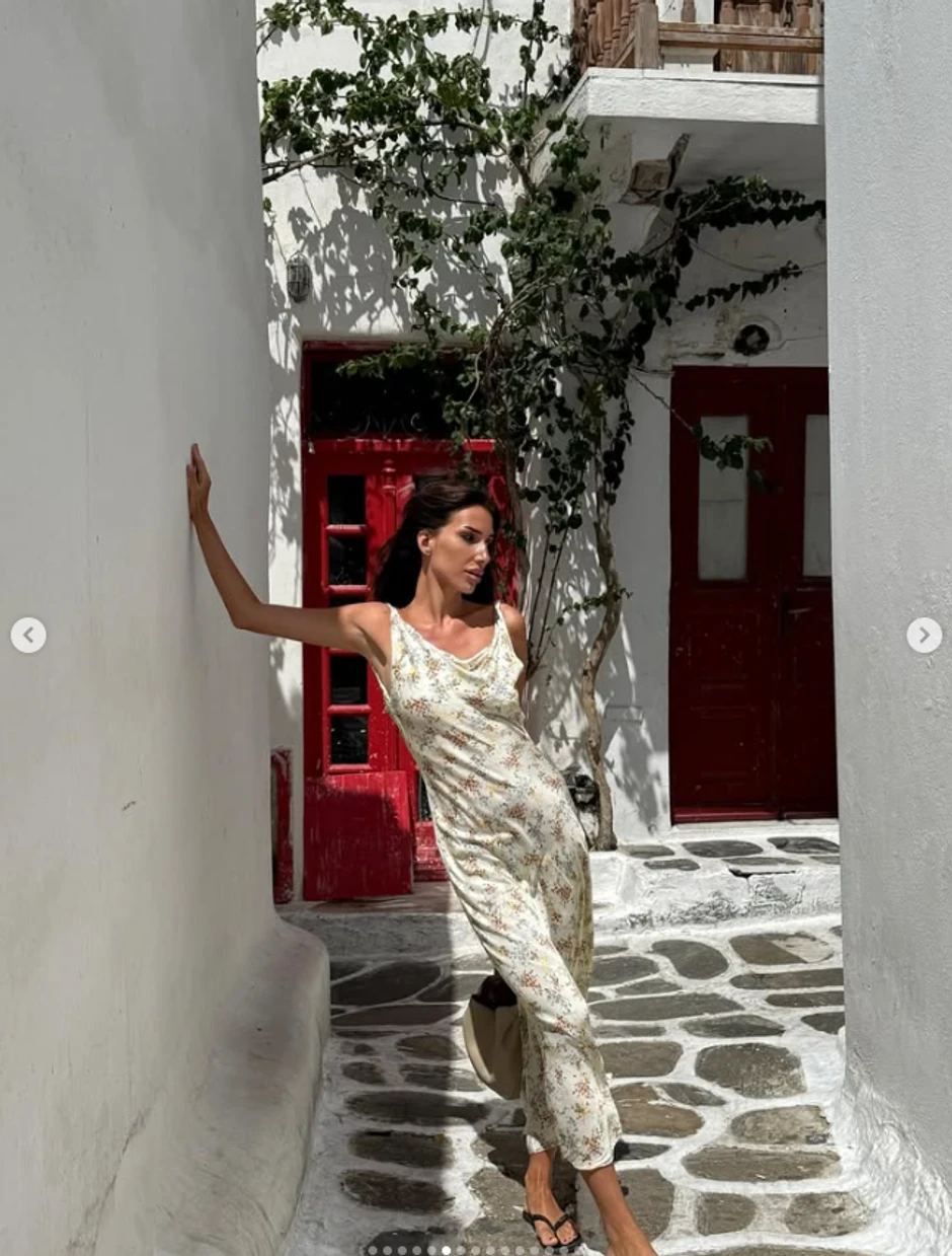 Mina Joksimović na Mikonosu