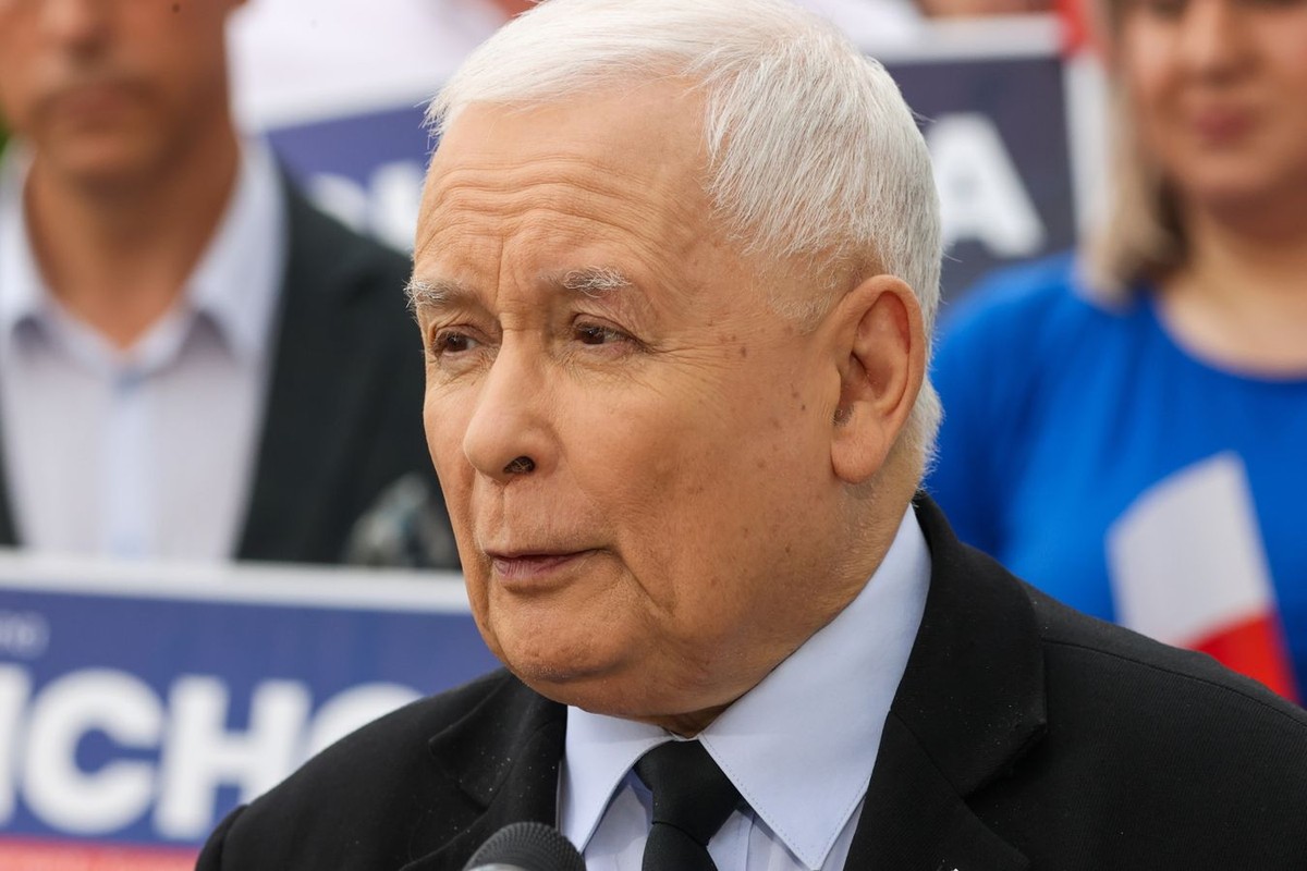 Prezes PiS Jarosław Kaczyński