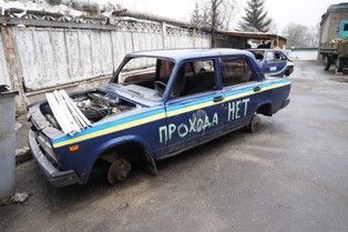 Kijów: Rosyjskie wojska ostrzelały okupowane Oleszki. O incydent chcą oskarżyć stronę ukraińską