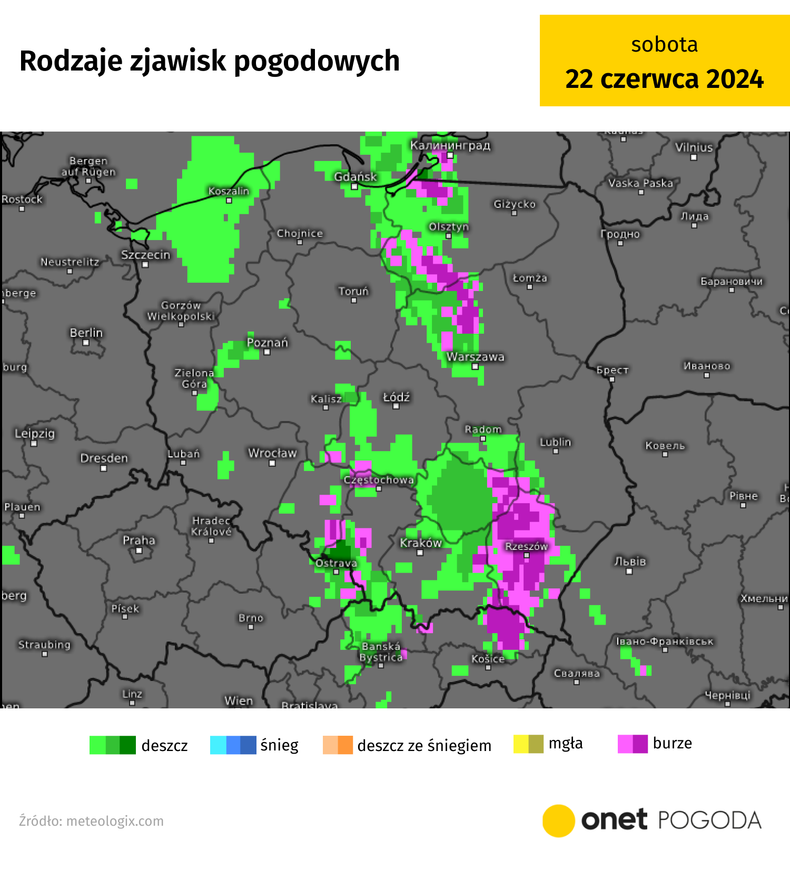 Przez Polskę przejdą silne nawałnice