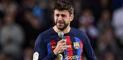 Gerard Piqué miał łzy w oczach. Wzruszająca przemowa sławnego piłkarza. "Urodziłem się tu i tutaj umrę"