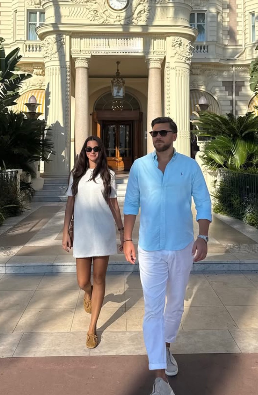 Dragana Kosjerina sa mužem