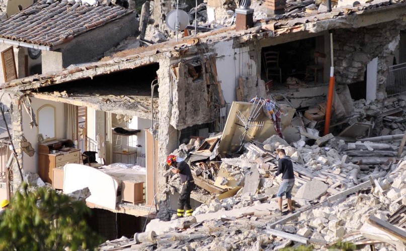 Trzęsienie ziemi we Włoszech