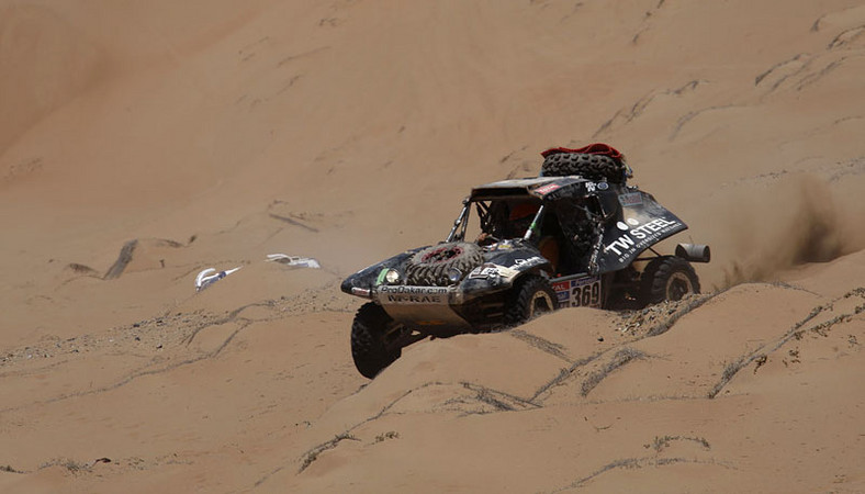 Rajd Dakar 2010: Przygoński już 8, Sonik broni honoru (12. etap na żywo, wyniki, foto)