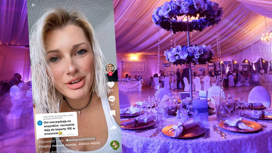 Pokazała różnice między polskim a brytyjskim weselem (fot. zdjęcie ilustracyjne, screen: tiktok.com/@run_girl_)