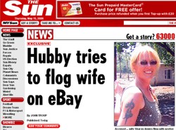 Sprzedaje żonę, bo go zdradza