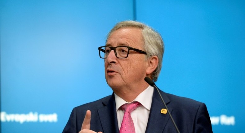 European Union Commission President Jean-Claude Juncker promised to seek a balanced deal for Britain's exit from the EU