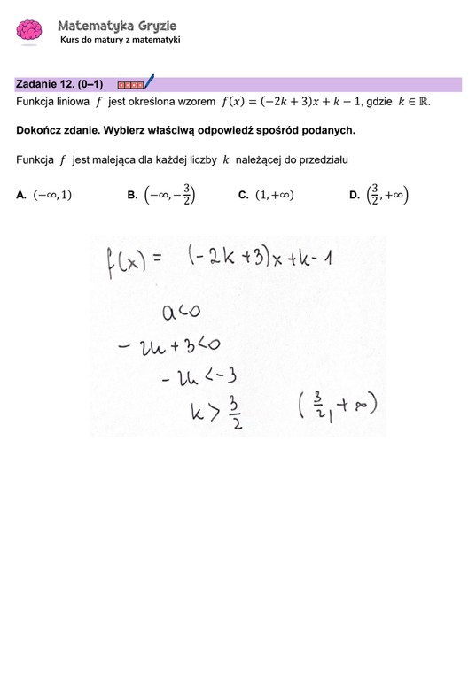 Matura 2024. Matematyka - poziom podstawowy [ARKUSZE CKE i ODPOWIEDZI]