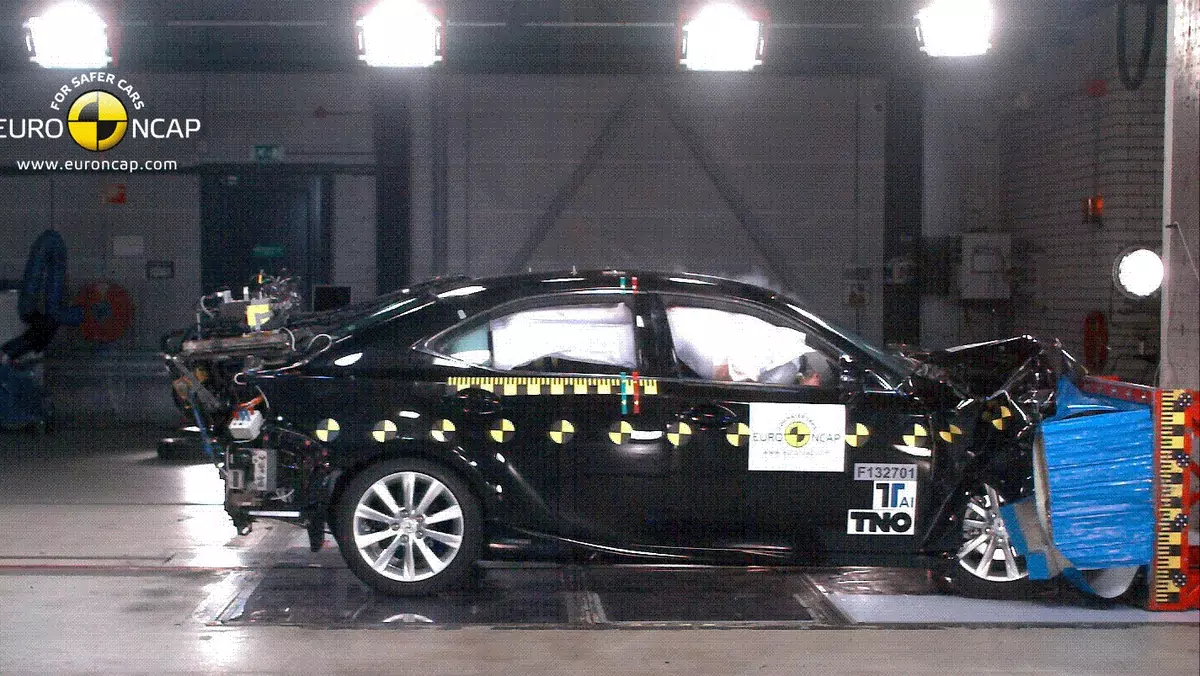 EuroNCAP: nowy Lexus IS na pięć gwiazdek