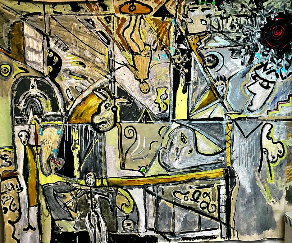 Rad u nastajanju (200x262cm)