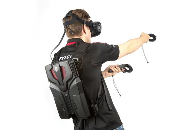 MSI VR One - komputer-plecak do wirtualnej rzeczywistości