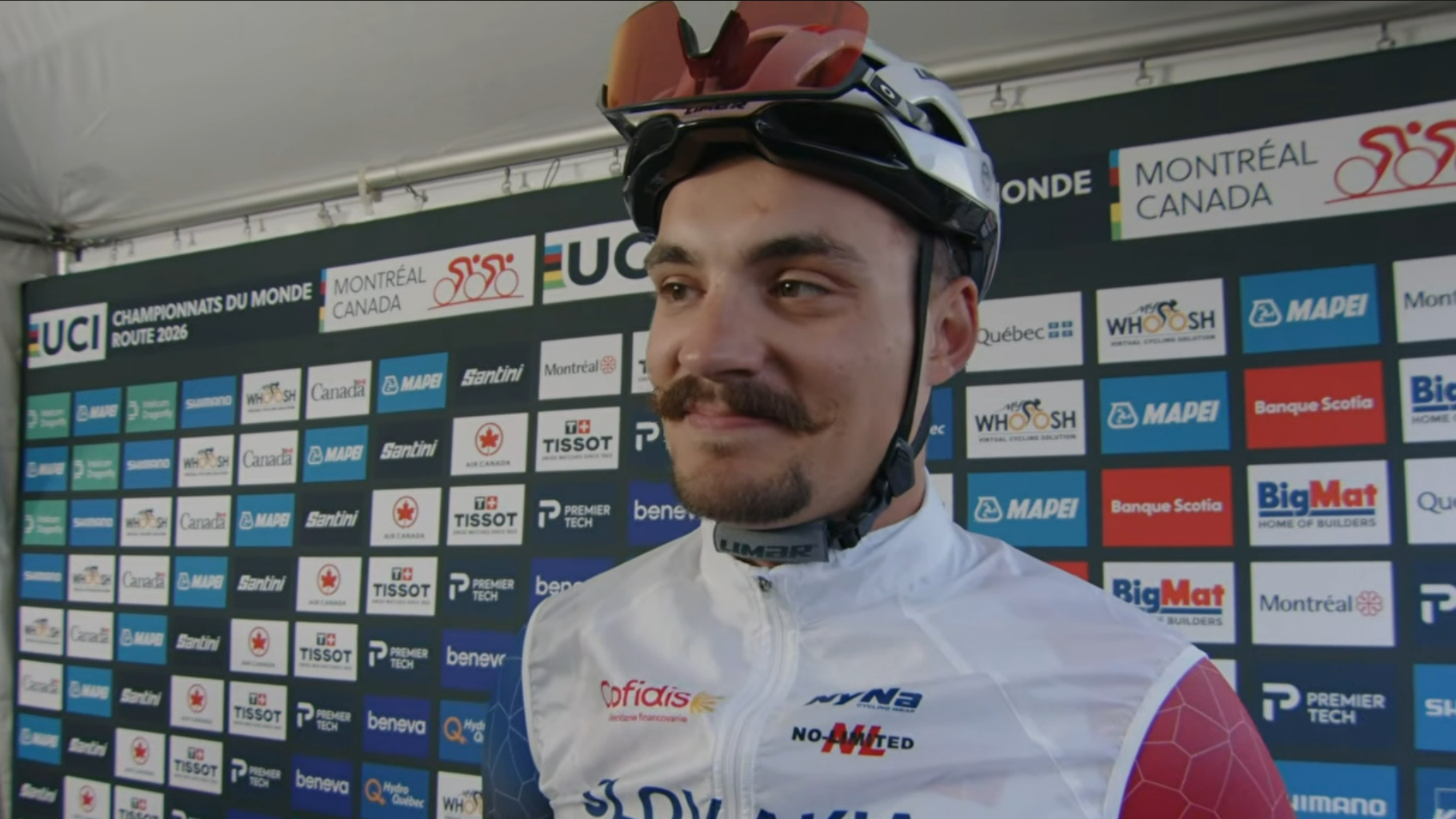 Slovenský masér Vladimír Kováčik štartoval na MS v cestnej cyklistike v kanadskom Montreale.
