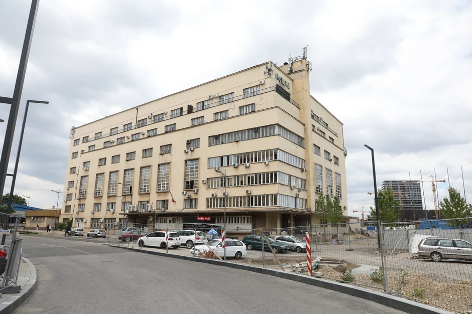 Nekadašnji izgled "Pošte" u Savskoj ulici