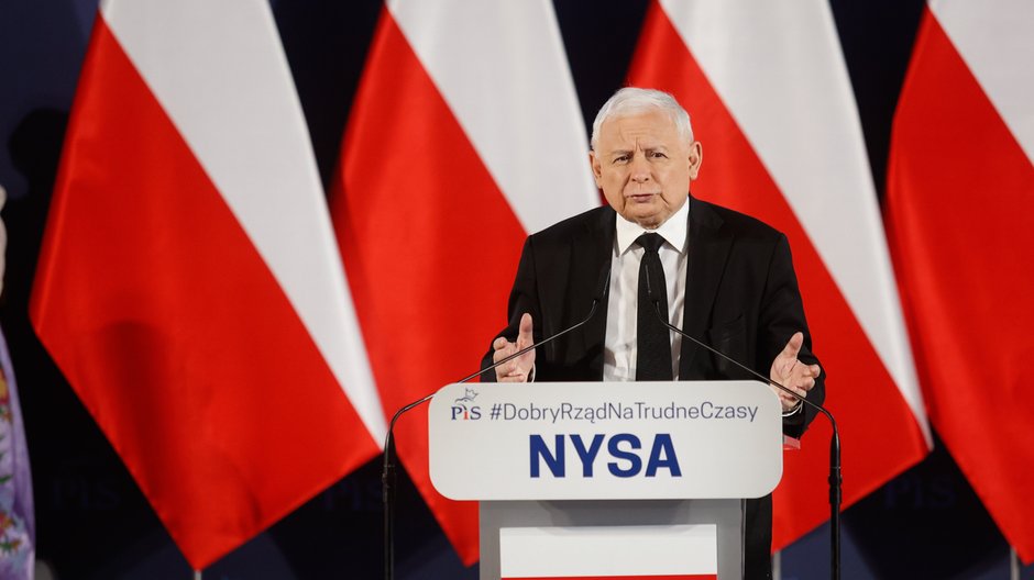 Prezes PiS Jarosław Kaczyński