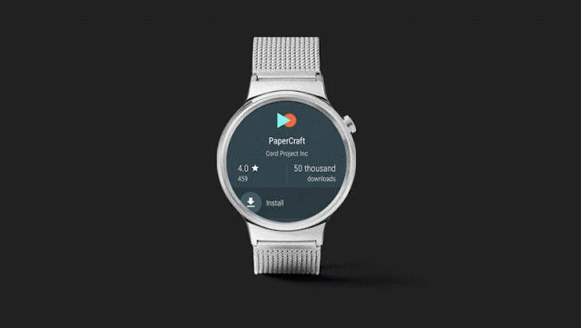 Android Wear 2.0 Developer Preview 3 wprowadza Sklep Play na zegarku