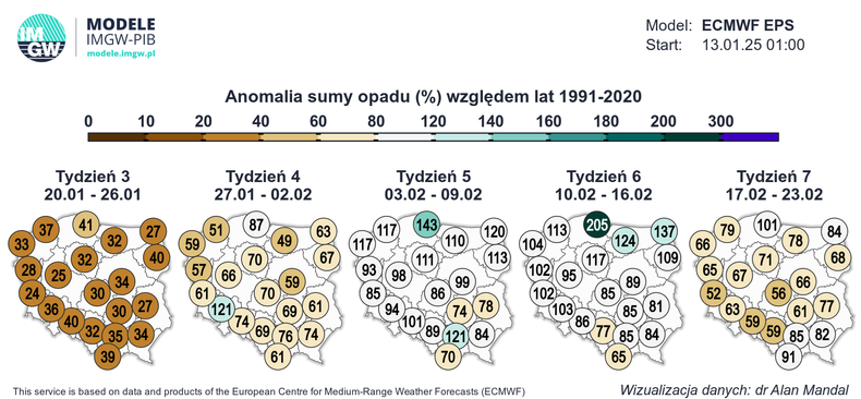 Kolejne tygodnie zapowiadają się w Polsce dość sucho