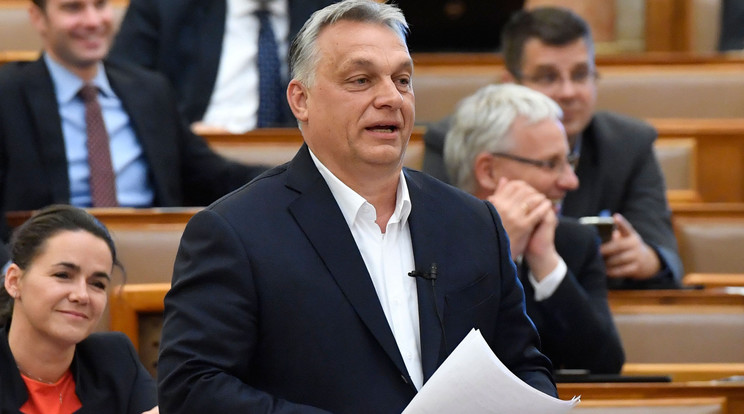 Orbán Viktor / Orbán Viktor miniszterelnök / Fotó: MTI/Máthé Zoltán