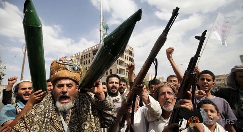 Saudi-led strikes on Yemen hit party HQ of Houthi ally Saleh
