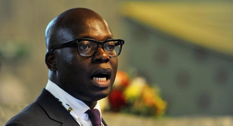 Oando Oil's Managing Director Wale Tinubu attends an Oil and Gas conference in Nigeria's capital Abuja February 21, 2012.  REUTERS/Afolabi Sotunde