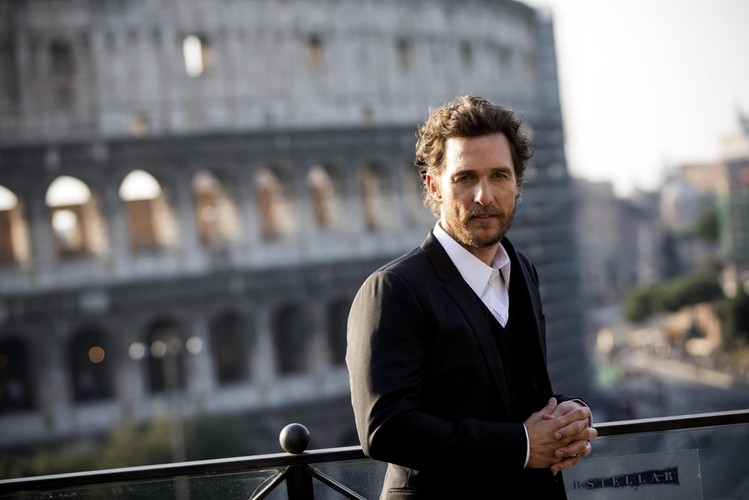 Matthew McConaughey w Rzymie