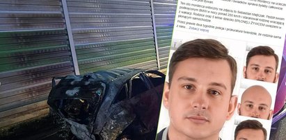 Tak poszukiwany kierowca BMW może ukrywać się przed organami ścigania. Pokazali zdjęcia