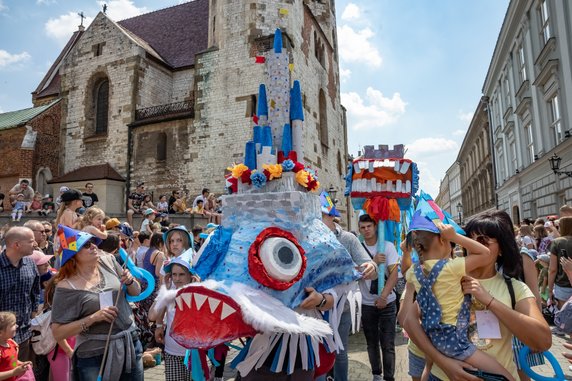 Parada Smoków w Krakowie