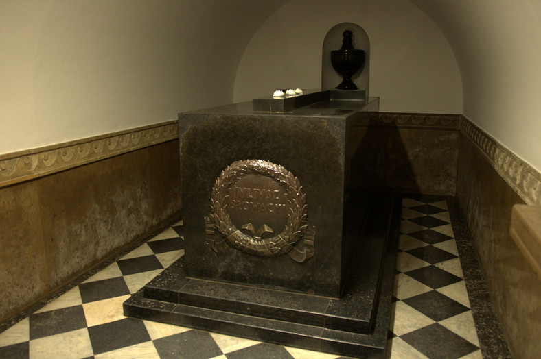Krypta Wieszczów Narodowych, sarkofag Juliusza Słowackiego