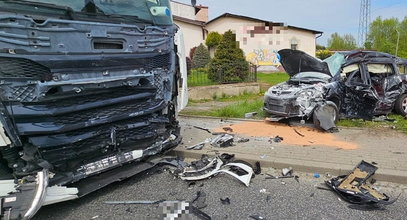 Tragedia na skrzyżowaniu w Barkowie. Zginął 66-letni kierowca