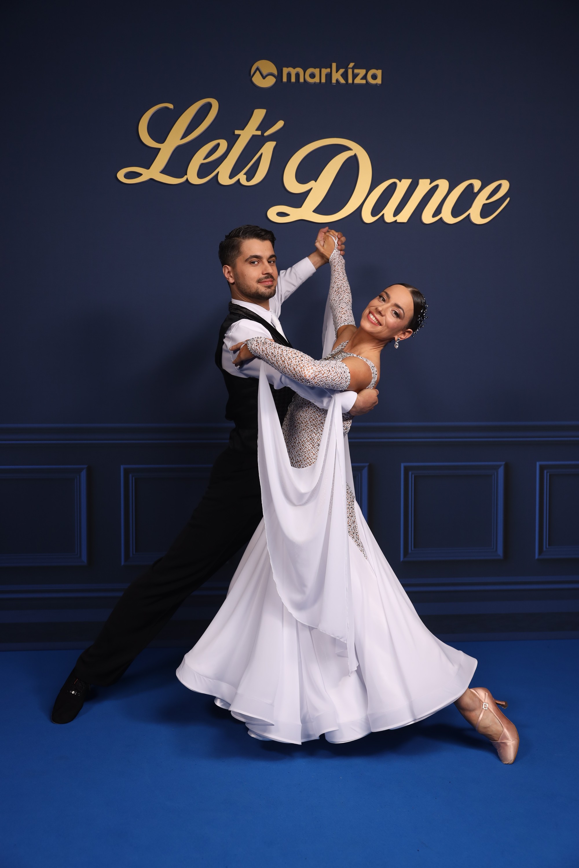 Gabriela Marcinková a Jaroslav Ihring počas 11. ročníka Let's Dance.